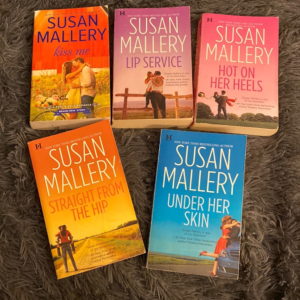 Susan Mallory novels -5 books